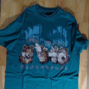 Vintage STX Wolves Graphic T-Shirt